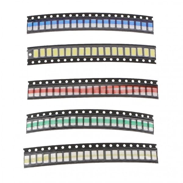 100 kpl Smd Led -valikoima diodilamppusarja Super Bright Smd Led -sarja 0603