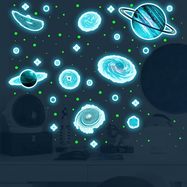 Planeettojen universumin seinätarra Seinätarra Seinäkoriste