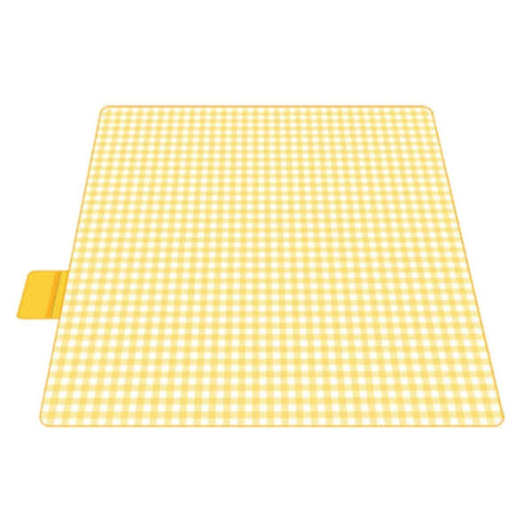 200X200cm Utendørs Camping Matte Sovematte Piknik Matte Fortykket Vanntett Strand Teppe Camping Ti（Rød）