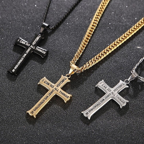 Sunny Men Necklace Vintage Classic Hip-hop Style Male Pendant for Gift