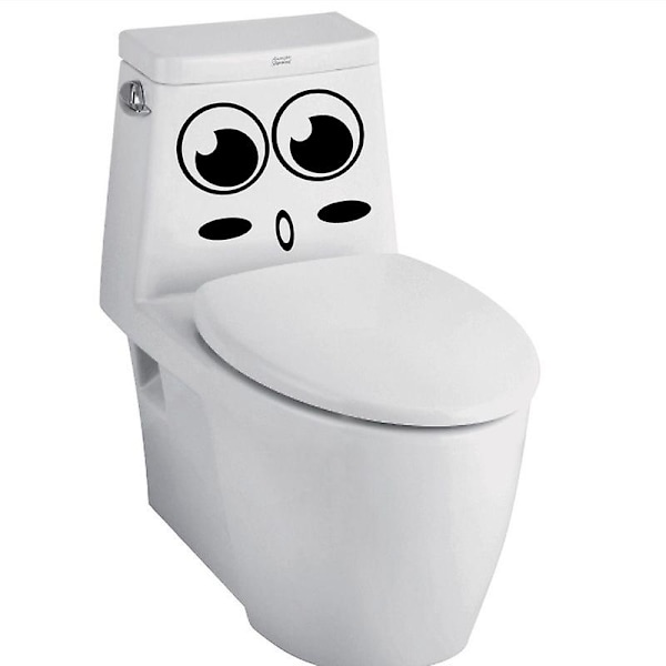 Dww-hymiötarra, hauska seinätarra WC:hen, kylpyhuoneeseen, keittiöön, PVC, 1 väri, yksi koko