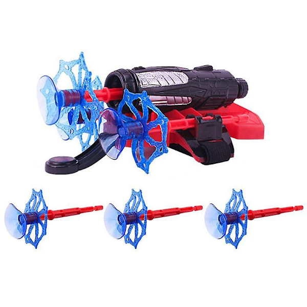 Lekerakett Spider Man Web Shooter Dart Blaster（Som vist）