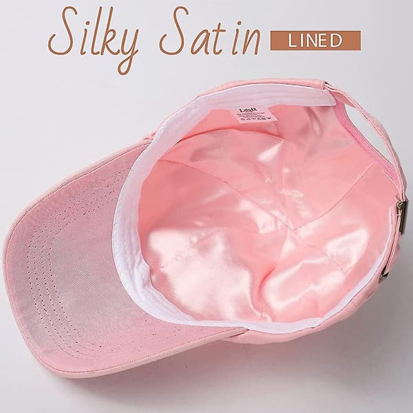 Womens Satin Lined Baseball Cap Exclusive Sport Strapback Hat For Heilwiy Men Unisex Gift
