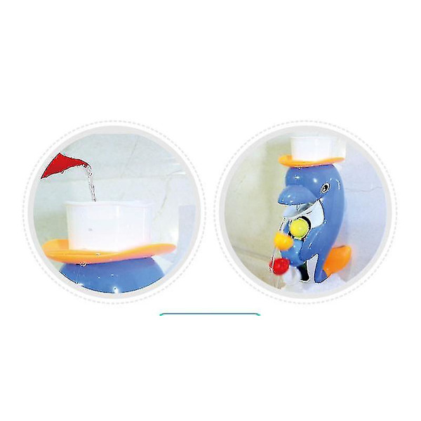 Badeleker Barn Dusj And Vannleker Delfin Dyr Svømme Strandleker And Squeeze Sound Squeaky For Baby Vannleker|Badeleke