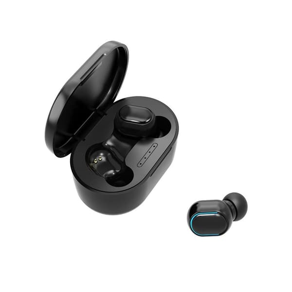 Bluetooth 5.0 Headset Trådløse Dobbelte Hovedtelefoner Stereo Øretelefoner Ørepropper