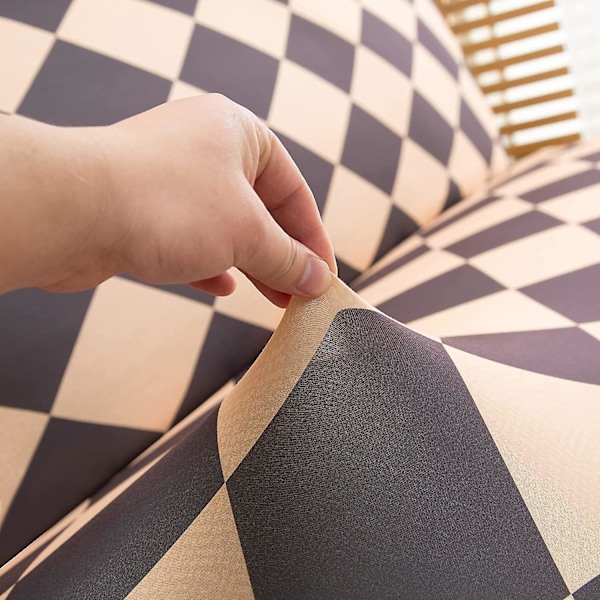 Sofaovertræk uden armlæn til foldbar sovesofa uden armlæn, 190-210 cm