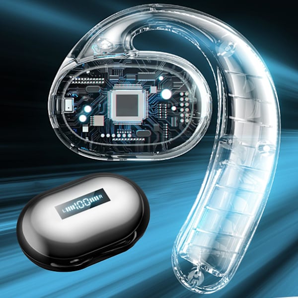 5.3 Over-Ear Tre True Digital Display Trådløst Bluetooth-hodesett
