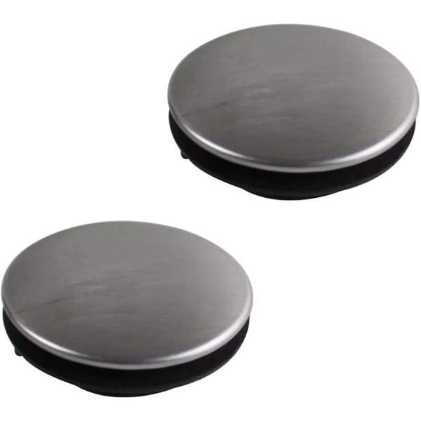 Cover Diskbänksöppning Cover Metallplugg, paket med 2 (31-40 mm monteringshål)