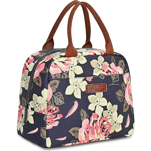 Liangnv Lunchväska Kvinnor Isolerad Lunchbox Vattentät Lunchtote Termisk Lunchkylare Mjuk Foder Lunchväskor För Flickor Dam Vuxna Arbete/högskola/p