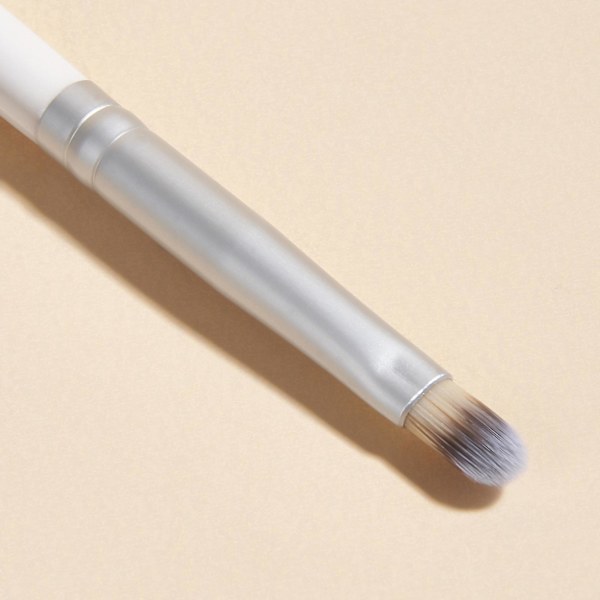 Enkelt makeup børste makeup værktøj hvid læbe børste tre-farvet hår makeup værktøj
