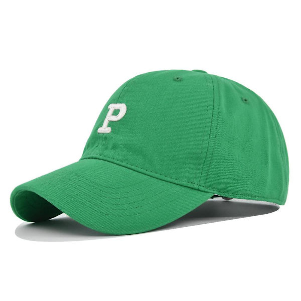 P Tredimensionelt broderi Baseball Cap Koreansk version broderet Peaked Cap solskærm Baseball Cap lastbilchauffør hat