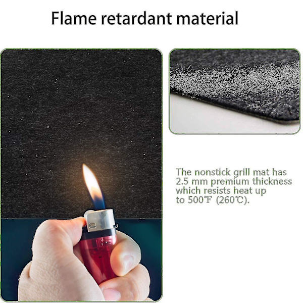 Eldfast spismatta, halkfri skyddande matta, flamskyddad dyna för spis, spissskydd Botao