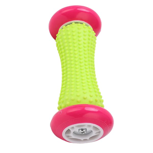 Fodmassage Rulle Manuel Massager til Plantar Fasciitis Trigger Point Terapi Smertelindring Pink