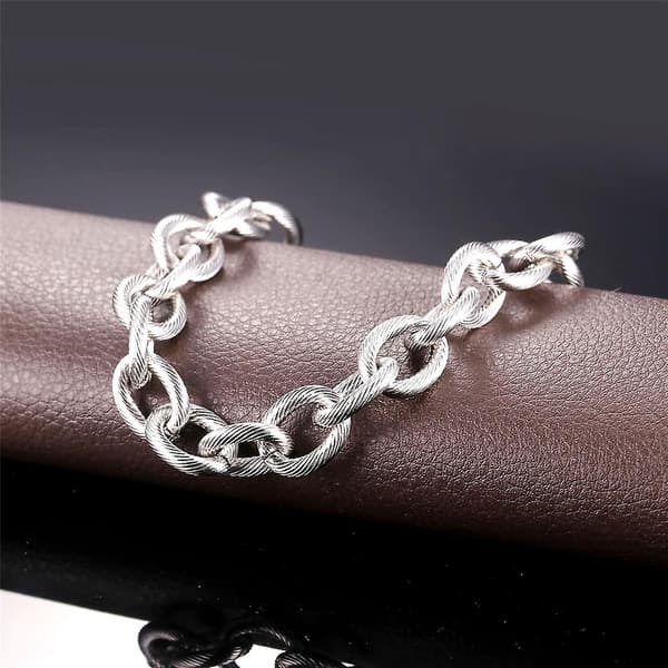Mænd Rustfrit Stål Halskæde Metal Smykker Sort Guld Stål Farve Link Kæde Chokers Mode Punk Stil Fest Gave