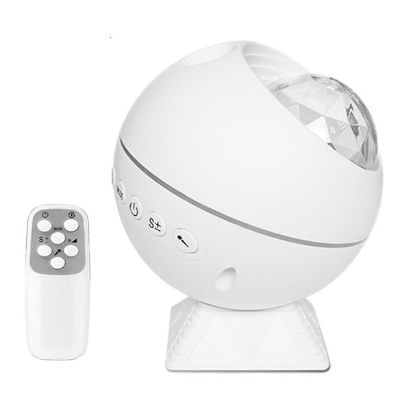 Projektor Galaxy Projektor 8w Natlys Projektor Til Børn Voksne, Led Måne Projektor Med Fjernbetjening