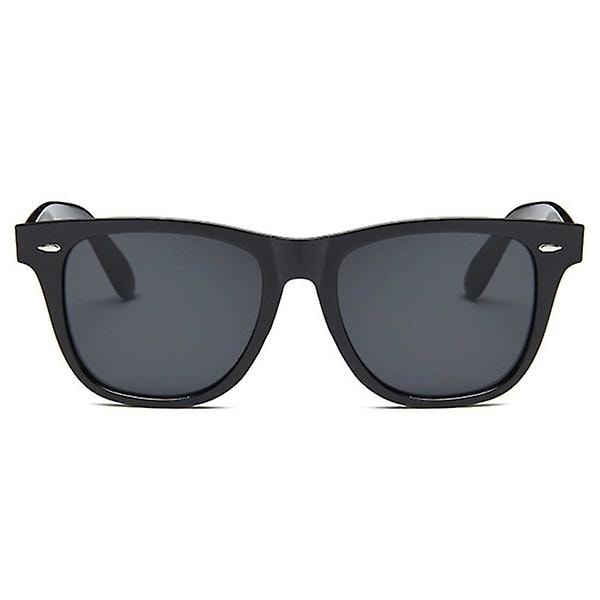 Sorte Wayfarer-solbriller Sort Glas Sort