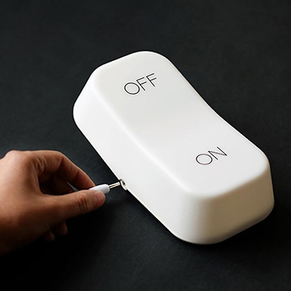 Gravity Sensor Switch Ljus På-av, Ambient Nattljus（vit）
