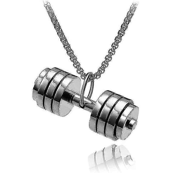 Halsband med Hantelmotiv