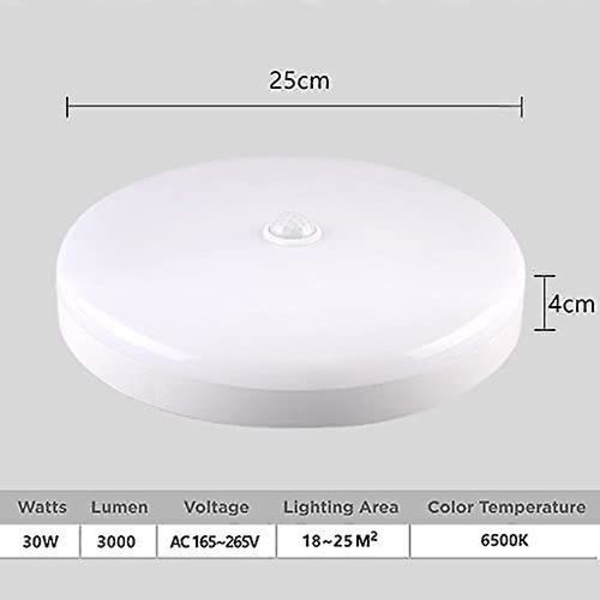 2024, Menneskekropps induksjon taklampe 18W-0-0
