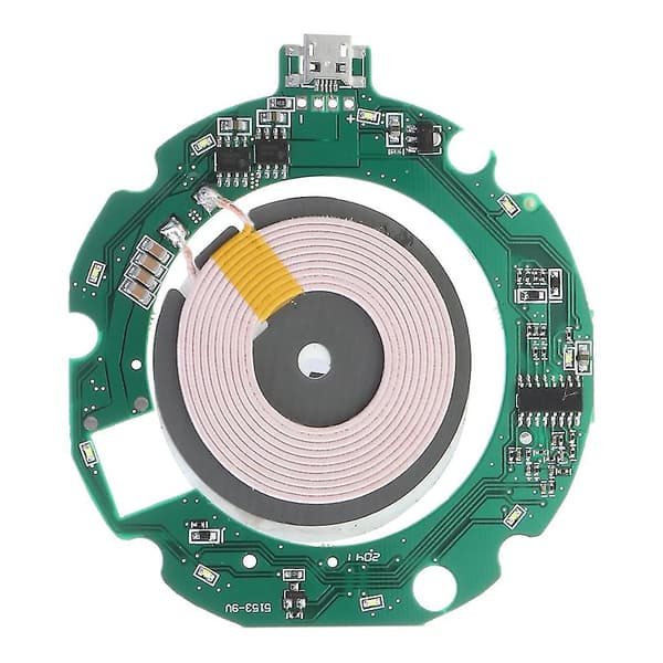 Opladningsmodul Qi trådløs oplader transmitter oplader Usb Pcba + spole Usb-port
