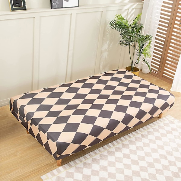 Sofaovertræk uden armlæn til foldbar sovesofa uden armlæn, 190-210 cm