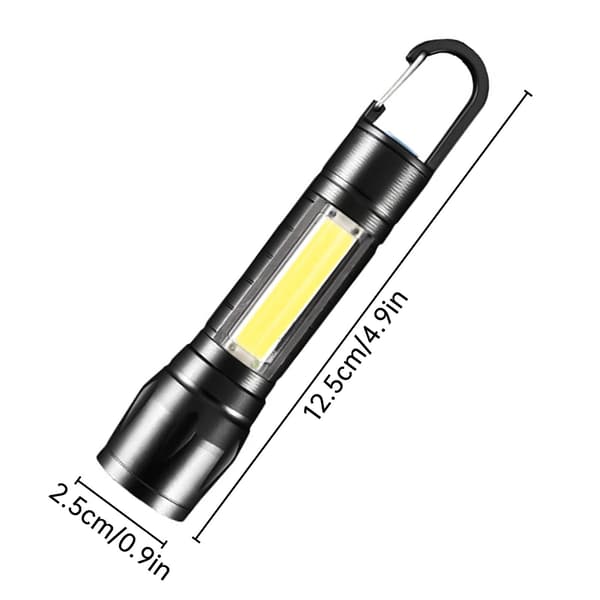 Taskulamppu Led-taskulamppu ladattava LED-taskulamppu（E）