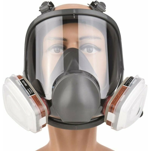 GTA Genanvendelig Fuld Protection Respirator 16 i 1 Organic Vapor Respirator Mask til maling, polering, svejsning og anden arbejdssikkerhed