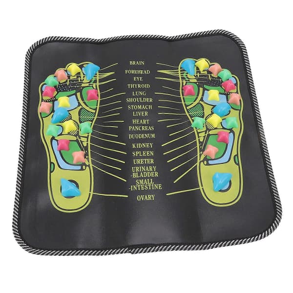 35x35cm Kullersten Fotmassagematta för Smärtlindring och Förbättrad Blodcirkulation