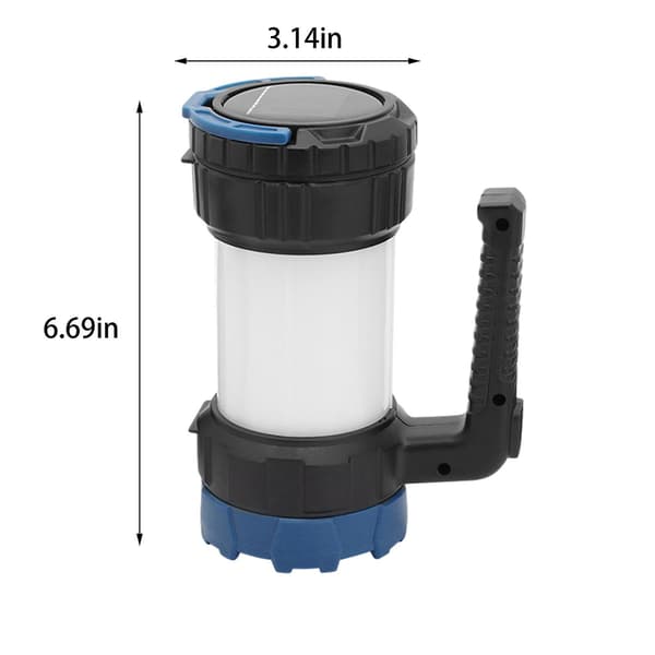 Taskulamppu Led-taskulamppu Leirinhakutaskulamppu LED Monitoiminen USB-latauslähtö Leirin hätävalaistus Kannettava taskulamppu（BU）