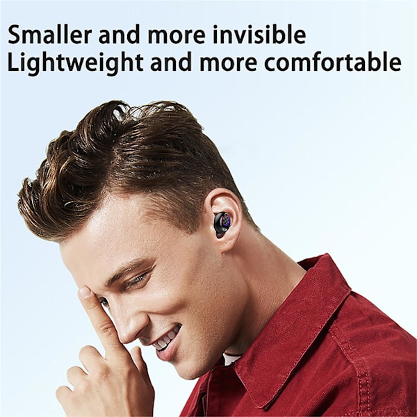 Trådlösa Bluetooth-hörlurar Stereo In-Ear Mini Sports Headsets Hörlurar