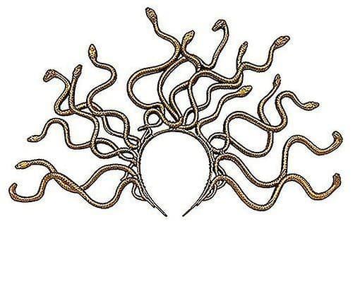 Mytisk Medusa Hodebånd Gresk Gudinne Kostyme Slange Hodeplagg