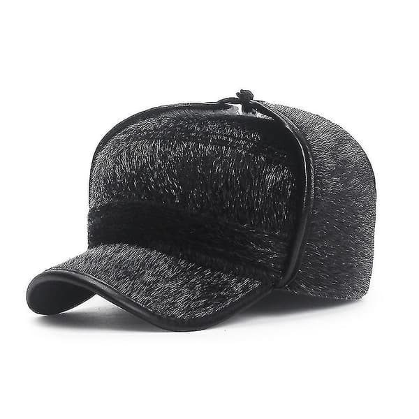 Herre Duck Work Advanced Cotton Vinter Ball Cap Med Ørevarmere（Stil2）