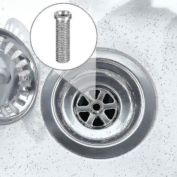 Nya modeller 1 diskbänksskruvar 70mm rostfritt stål avloppsskruvar fixeringstillbehör diskbultsskruvar diskbänkssilskruvar för kök