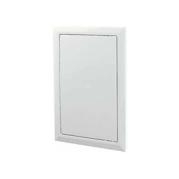 Tarkastusläppä Kestävä sisäänkäynti oven seinäluukku valkoinen muovi eri koot 100 mm x 100 mm