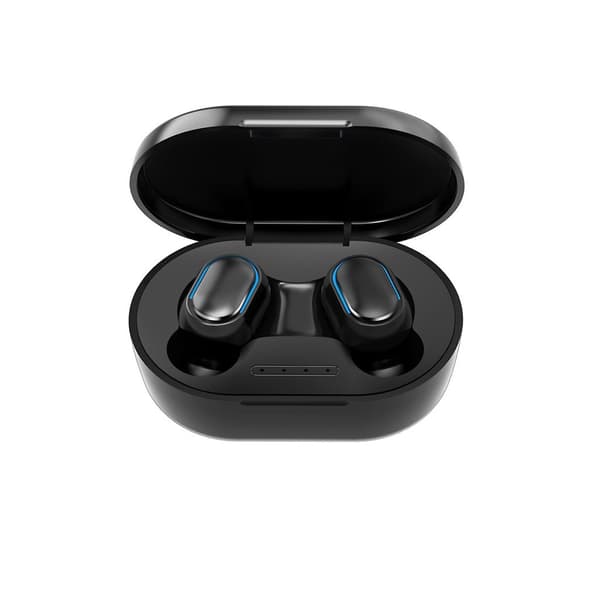 Bluetooth 5.0 Headset Trådlösa Dubbla Hörlurar Stereo Öronproppar Öronproppar
