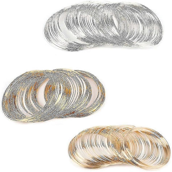 DIY Handgjord Tråd Halsband 300 Cirklar (3 Färger)