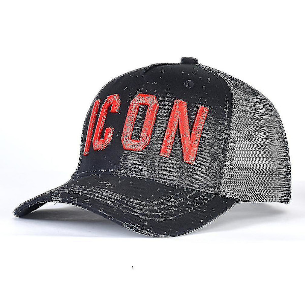 Man Baseball Cap Dsq2 Sports Cap（Röd）