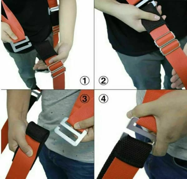 4-pack transportremmar, möbelrem, flyttrem, axelremmar, lyftrem, bärhjälp, verktyg