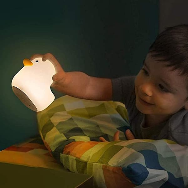 Led nattlampa, smart sänglampa med touchsensor och timer