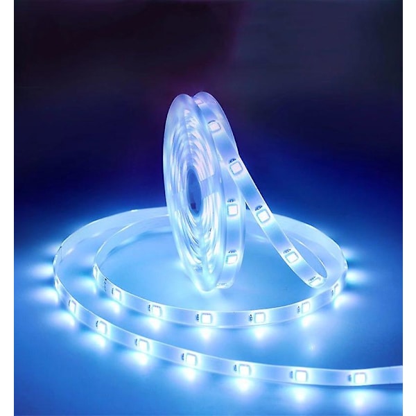 LED-bandlampa 5050 LED-listljusset Färgglad RGB-ljusremsa Vattentät 5 meter Wifi Smart Light Strip