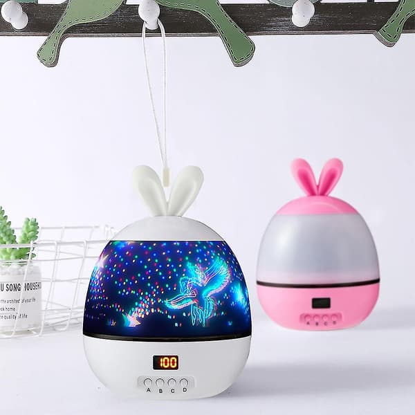 Led Timing Star Projection Light Rotating Star Universe Usb Christmas Night Light