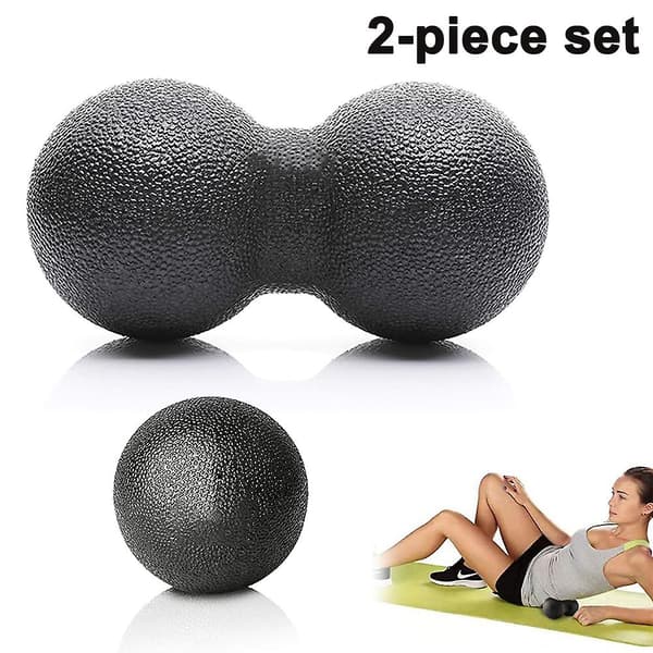 2-delt EPP Rehabiliterings Fitness Bold - 8*16cm Sort + Rund 8*8cm Sort