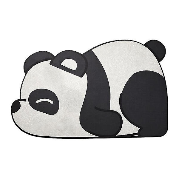 Kylpymatto, sarjakuva lattiamatto, jättiläinen panda, liukumaton matto, lahja