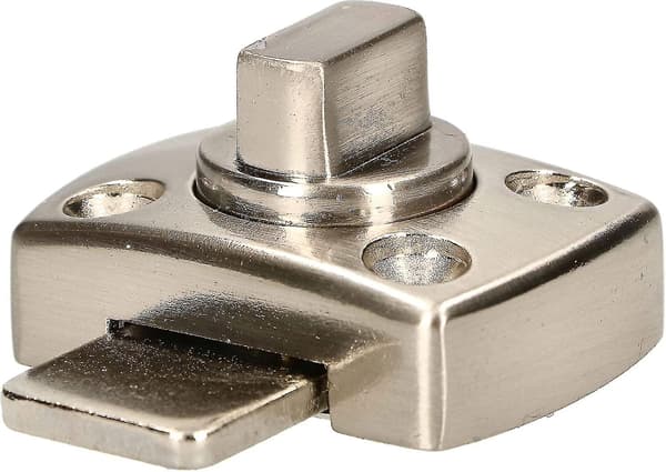 Sizename Wc Dörrlås - Nickel - 40 X 40mm