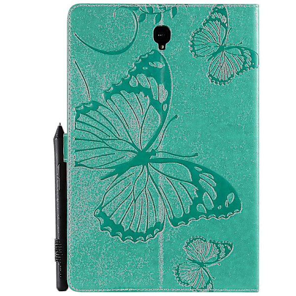 KT Tablet Serie-3 [Imprint Butterfly] Stativ Læder Tablet Etui til Samsung Galaxy Tab S4 10.5 T830 T835 T387