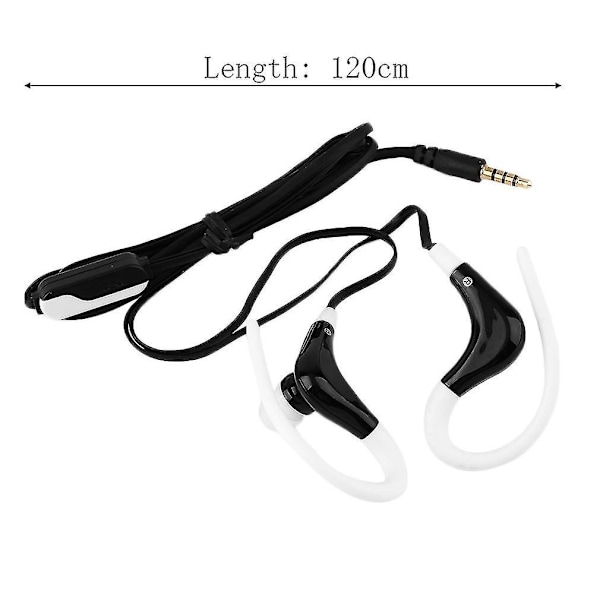 In-ear sports løbe aktivt øretelefon øretelefoner krog hovedtelefon headset