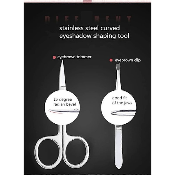 Manikyrset - 19 i 1 Rostfritt Stål Nagelsats - Professionell Inväxt Nagelklippare Grooming Verktyg - Pedikyrset & Tånagelklippare - Tjocka Nagelsaxar
