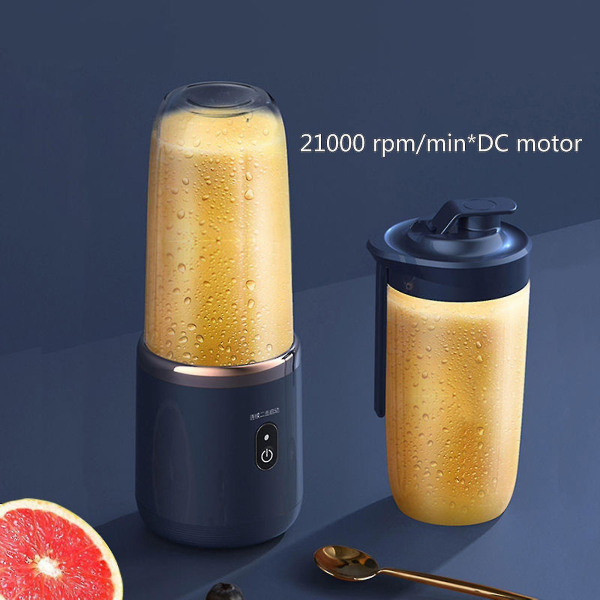 Mini Juice Extractor Juicer Cup Enhandsdrickande Mini Blender Bärbar Smoothie Blender För resor Camping Slitstark