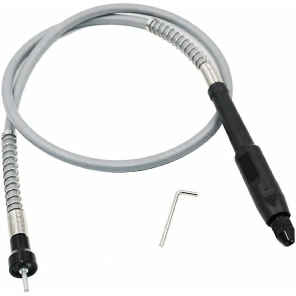 Multifunktionel fleksibel aksel med 3,2 mm nøglefri borepatron Fleksibel forlængerkabel aksel til roterende slibeværktøj