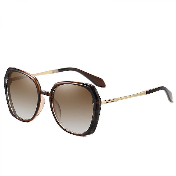 Retro Ylisuuret Pyöreät Polaroid Aurinkolasit Naisille Suuri Kehys Ladies Shadesxq-sg1437